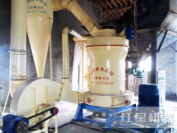 磨粉生產線現場