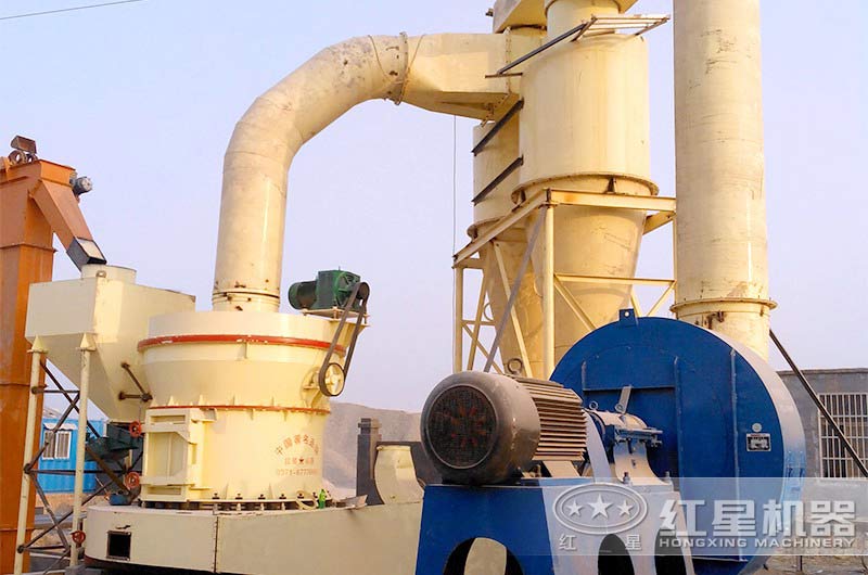 石灰石磨粉機加工現場