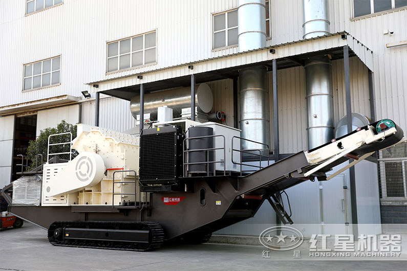 履帶式移動碎沙機 履帶式移動碎沙機
