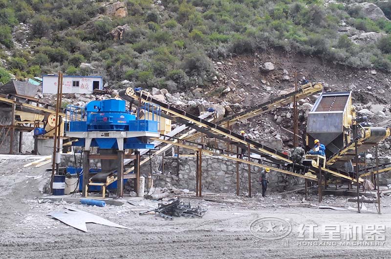 不同系列造沙機加工現場 不同系列造沙機加工現場