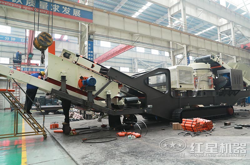 移動制砂設備生產車間