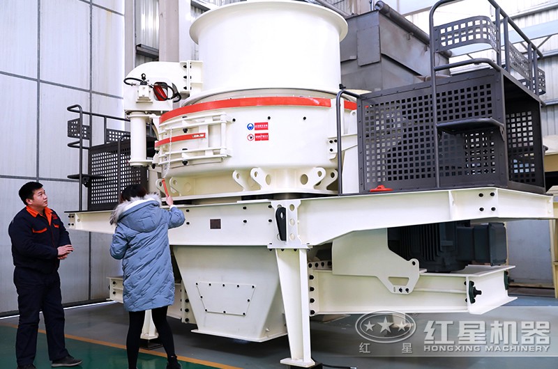 客戶來廠參觀考察制砂設備中 客戶來廠參觀考察制砂設備中