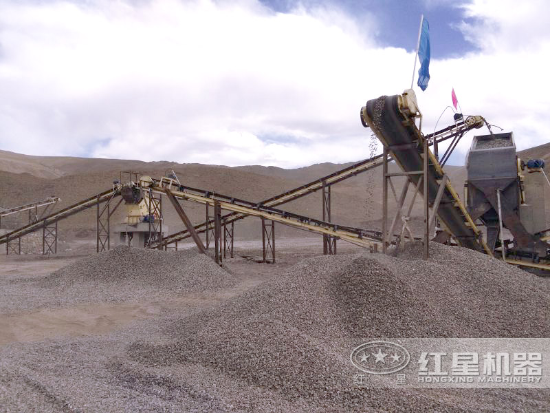 PF1007反擊式破碎機現場,出料粒形好 PF1007反擊式破碎機現場,出料粒形好