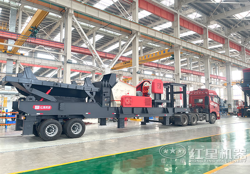 輪胎移動(dòng)石子制砂機(jī)車(chē)載牽引下到現(xiàn)場(chǎng)就地作業(yè) 輪胎移動(dòng)石子制砂機(jī)車(chē)載牽引下到現(xiàn)場(chǎng)就地作業(yè)